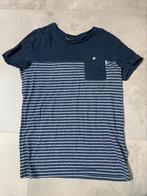 Blauwe streep tshirt  Maat s, Kleding | Heren, Maat 46 (S) of kleiner, Gedragen, Blauw, Ophalen of Verzenden