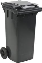 Afvalvuilbak 120 liter Grijs - Kliko 120L -2 wielen, 40 liter of meer, Ophalen, Zo goed als nieuw, Kunststof