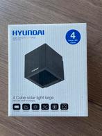 HYUNDAI: 4 cube solar light large, Ophalen of Verzenden, Zo goed als nieuw, Zonne-energie, Led