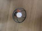 Set van 2 industriële wandlampen, Huis en Inrichting, Lampen | Wandlampen, Ophalen, Gebruikt, Hout, Industriëel