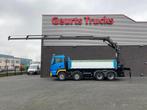 MAN TGS 35.480 8X4 KIPPER/TIPPER + HMF 2620-K5 KRAAN/KRAN/CR, Auto's, Vrachtwagens, Automaat, Achterwielaandrijving, Euro 6, Blauw