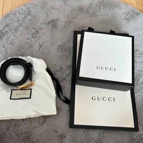 Gucci Marmont riem, Vêtements | Femmes, Ceintures, Comme neuf, Ceinture taille, 80 à 90 cm, 3 à 5 cm, Noir, Enlèvement ou Envoi