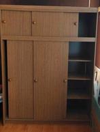 Houten kledingkast, Huis en Inrichting, Kasten | Kleerkasten, Ophalen, Overige materialen, Gebruikt, 150 tot 200 cm