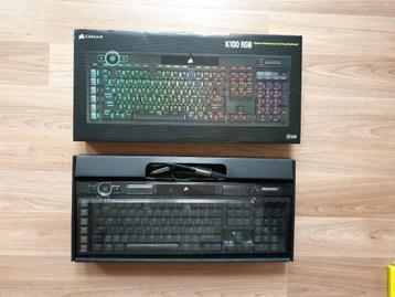 Gaming OPX Optical-Mechanical RGB keyboard Corsair K100  beschikbaar voor biedingen