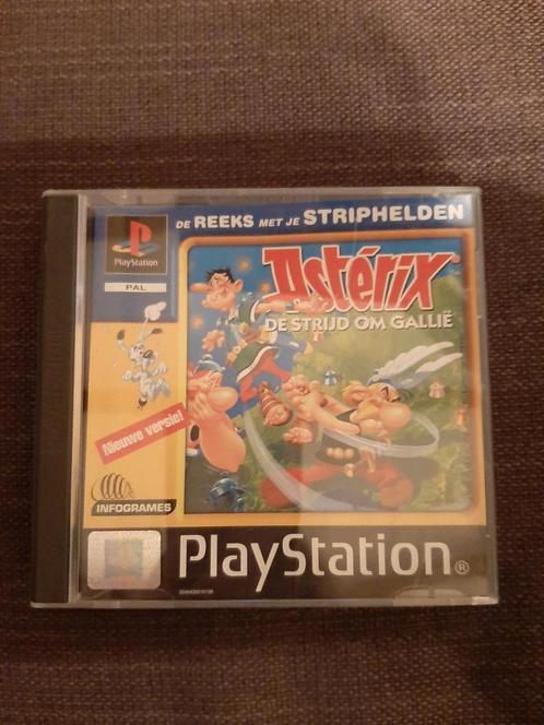 PS1 Asterix - De strijd om Gallië PlayStation (compleet), Games en Spelcomputers, Games | Sony PlayStation 1, Zo goed als nieuw
