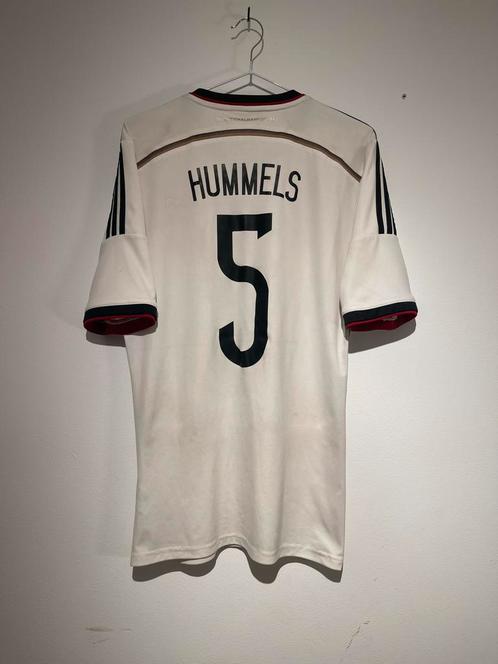 Duitse nationale elftal home kit 2014 Hummels #5, Sport en Fitness, Voetbal, Gebruikt, Shirt, Maat M, Verzenden