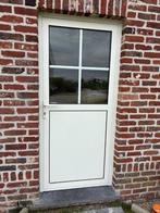 Deur alu wit, Ophalen, Gebruikt, 80 tot 100 cm, Buitendeur