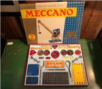 boite de jeux mecano n1 avec son manuel d'instruction beschikbaar voor biedingen
