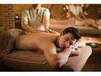 Massage relaxant professionnel sur table, Massage relaxant