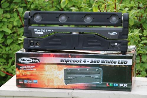 Showtec Wipe-Out 4 Strobe WLED, Muziek en Instrumenten, Licht en Laser, Zo goed als nieuw, Licht, Geluidgestuurd, Stroboscoopeffect