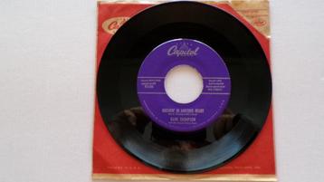 HANK THOMPSON - Breakin' in another heart (45t) beschikbaar voor biedingen
