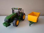 Bruder Tractor John Deere met kar 60 cm, Kinderen en Baby's, Speelgoed |Speelgoedvoertuigen, Ophalen, Zo goed als nieuw