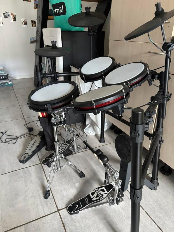 Alesis Nitro Max elektronische drums, Muziek en Instrumenten, Drumstellen en Slagwerk, Nieuw, Elektronisch, Ophalen