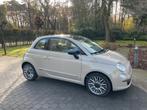 Fiat 500, Auto's, Fiat, Automaat, Parkeersensor, Beige, Leder