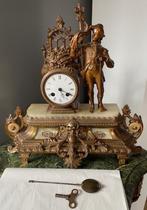 Horloge en regule et marbre, Antiquités & Art, Antiquités | Horloges, Enlèvement