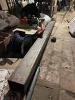 120 mm vierkante stalen buis, Doe-het-zelf en Bouw, Metalen, Ophalen, Nieuw, IJzer