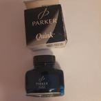 Pot à encre PARKER QUINK VINTAGE avec encre et boîte., Comme neuf, Enlèvement, Autres types, Avec boîte