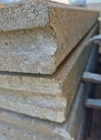 Beton borduur grijs met tand en groef 1m  0,20m x 0,06m, Tuin en Terras, Ophalen, Zo goed als nieuw, Beton