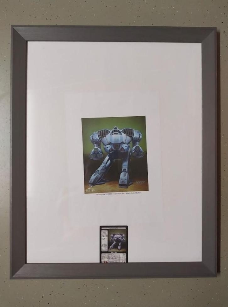 Battletech Supernova kaart & Ontwerptekening Colin Macneil, Verzamelen, Foto's en Prenten, Nieuw, Prent, Overige onderwerpen, 1980 tot heden