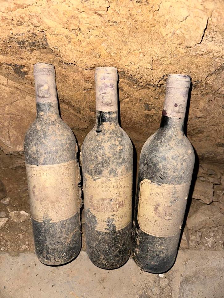 Pavillon rouge 1985 Château Margaux, Collections, Vins, Comme neuf, Vin rouge, France, Pleine, Enlèvement ou Envoi