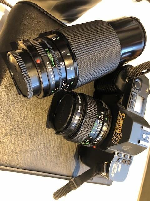 Appareil photo Canon T70, Enlèvement, Utilisé, Reflex miroir, Canon