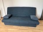 Canapé-lit Clic-clac bleu, 150 à 200 cm, Deux personnes, Autres matériaux, Banc droit