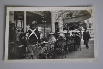 Suisse 1948 Photo Genève/Terrasse brasserie 11x7 cm