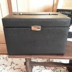 SPLINTERNIEUW grote mooie juwelendoos met handvat en sleutel, Neuf, Moins de 50 cm, Enlèvement ou Envoi, Moins de 50 cm