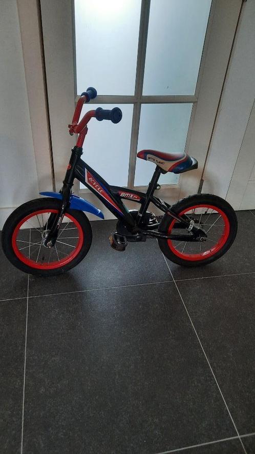BMX 14 inch fiets, Vélos & Vélomoteurs, Vélos | Vélos pour enfant, Utilisé, Moins de 16 pouces, Stabilisateurs, Enlèvement