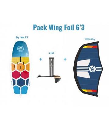 Wingfoil SROKA Pack complet full carbone 