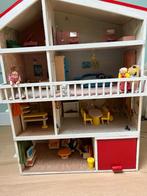 Zelfgemaakt poppenhuis uit 1985, Kinderen en Baby's, Speelgoed | Poppenhuizen, Ophalen, Gebruikt, Poppenhuis