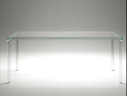 GLAS Italia „Oscar” designtafel, Huis en Inrichting, Tafels | Salontafels, Zo goed als nieuw, 75 cm of meer, 50 tot 100 cm, 150 tot 200 cm