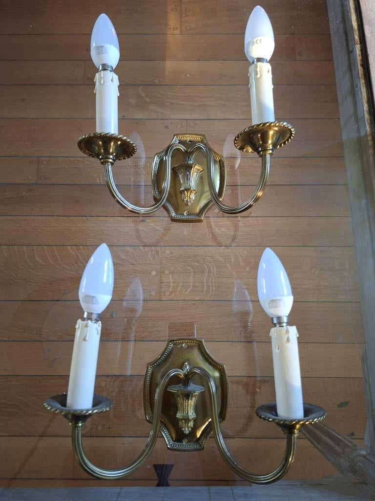 Paire d'appliques, Enlèvement, Utilisé, Vintage