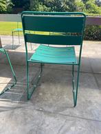 10 tuinstoelen te koop, Tuin en Terras, Tuinstoelen, Ophalen, Zo goed als nieuw, Metaal, Stapelbaar