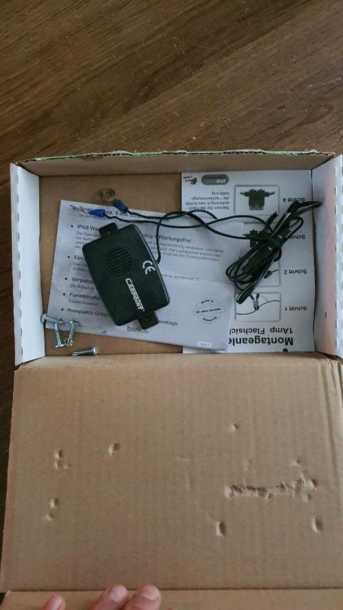 Marterverschrikker Marterverjager 12V 60mA 22,5kHz >70dB, Auto diversen, Auto-accessoires, Zo goed als nieuw, Ophalen