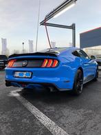 Mustang ecoboost met sportuitlaat // 350pk, Autos, 2253 cm³, Carnet d'entretien, Cuir, Bleu