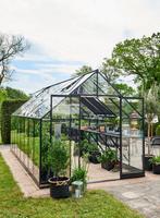 NIEUW tuinkas Qube 816, zwart gecoat, Verzenden, Nieuw