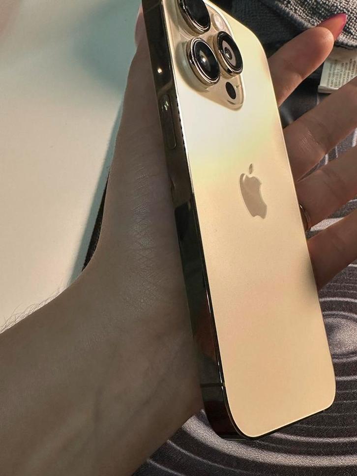 iPhone 14 Pro Gold 128 Go (comme neuf), Télécoms, Téléphonie mobile | Apple iPhone, Comme neuf, 128 GB, iPhone 14 Pro, Or, Enlèvement