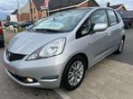 HONDA JAZZ 1.4i V-TEC COMFORT AUTOMAAT 50000km!!, Monovolume, Zwart, 4 cilinders, Leder