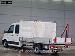 Volkswagen Crafter 177pk Open laadbak Dubbel Cabine Kraan Ca, Auto's, Bestelwagens en Lichte vracht, Gebruikt, Euro 6, 4 cilinders