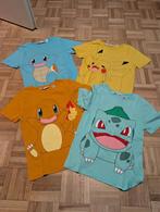 Pokemon t-shirts maat 122-128 (, Ophalen of Verzenden, Zo goed als nieuw