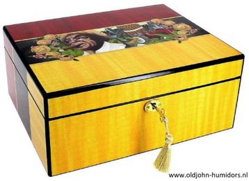 H59: SALE HUMIDOR "CIGARMAN" VAN ANGELO HOOGGLANS 70 SIGAREN beschikbaar voor biedingen