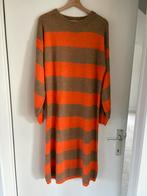 Gestreept dameskleed, Kleding | Dames, Jurken, Ophalen, Zo goed als nieuw, Bruin