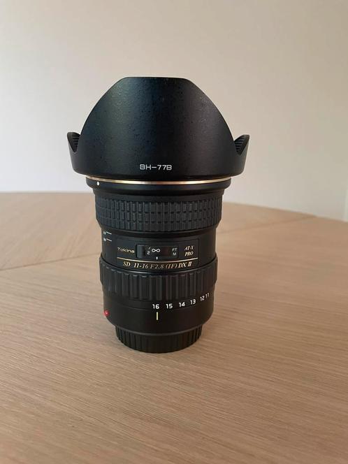 Tokina SD 11-16 f2.8 (IF) AT-X Pro DX II lens voor canon EF, Audio, Tv en Foto, Foto | Lenzen en Objectieven, Groothoeklens, Ophalen