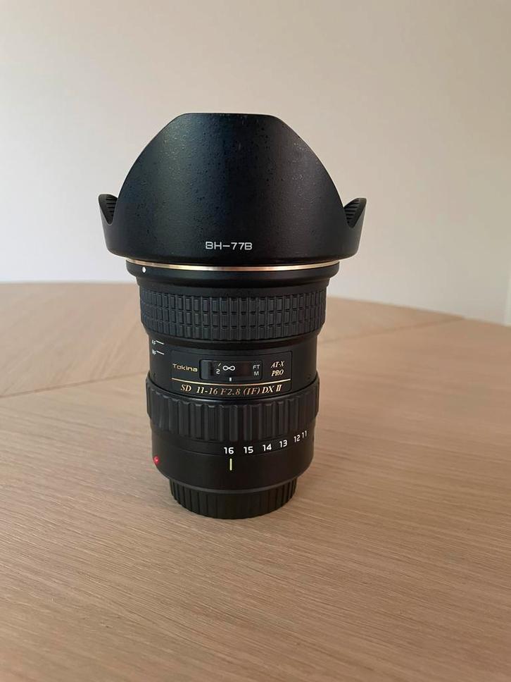 Tokina SD 11-16 f2.8 (IF) AT-X Pro DX II lens voor canon EF, Audio, Tv en Foto, Foto | Lenzen en Objectieven, Groothoeklens, Ophalen