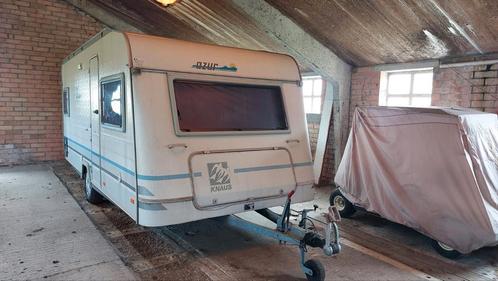 Knaus Azur caravan, Caravans en Kamperen, Caravans, Particulier, tot en met 6, Knaus, Vast bed, Overige, 6 tot 7 meter, Douche