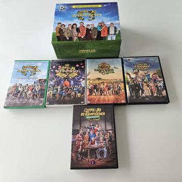 Complete reeks FC De Kampioenen + 4 films+kerstspecial beschikbaar voor biedingen
