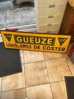 Emaille plaat geuze, Verzamelen, Ophalen, Zo goed als nieuw