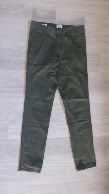 Groene chino broek 29 32 Jack & Jones beschikbaar voor biedingen