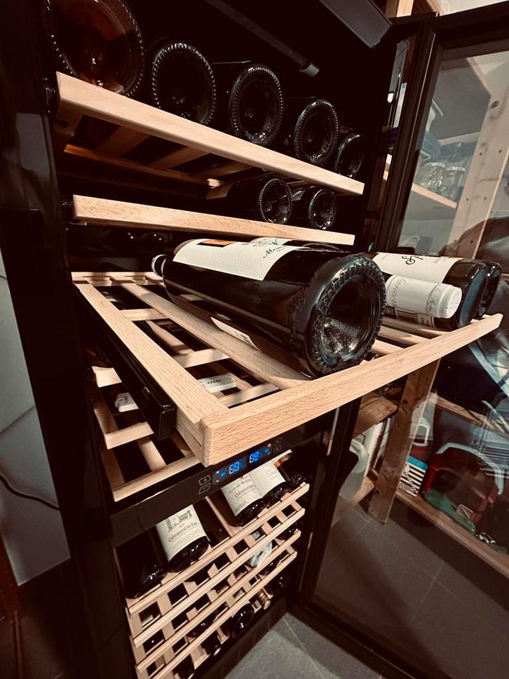 Wijnklimaatkast (97 flessen) in perfecte staat, Verzamelen, Wijnen, Zo goed als nieuw, Ophalen